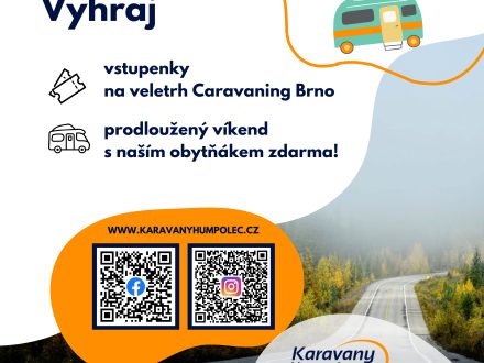 SOUTĚŽ O VOLNÉ VSTUPENKY NA CARAVANING BRNO 2024